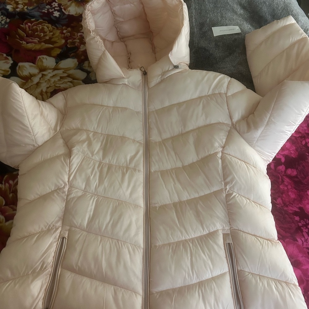 Charter Club Women's Puffer Jacket - Light Pink